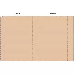 Niestandardowa papierowa opaska kraft