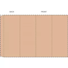 Niestandardowa papierowa opaska kraft