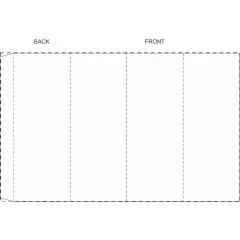 Niestandardowa papierowa opaska