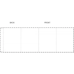 Niestandardowa papierowa opaska