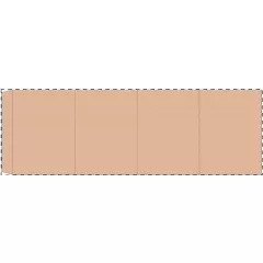 Niestandardowa papierowa opaska kraft