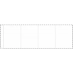 Niestandardowa papierowa opaska