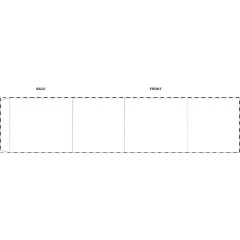 Niestandardowa papierowa opaska