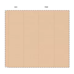 Niestandardowa papierowa opaska kraft