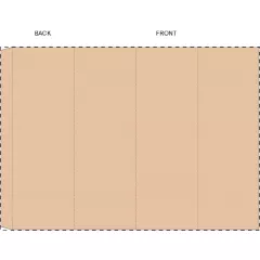 Niestandardowa papierowa opaska kraft