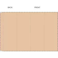 Niestandardowa papierowa opaska kraft