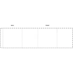 Niestandardowa papierowa opaska