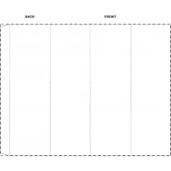 Niestandardowa papierowa opaska