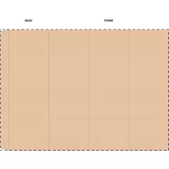 Niestandardowa papierowa opaska kraft