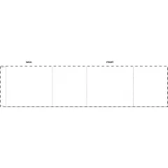 Niestandardowa papierowa opaska