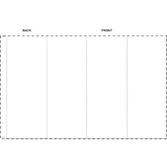 Niestandardowa papierowa opaska