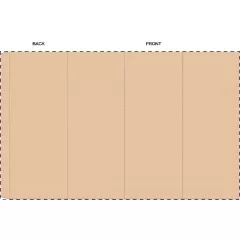 Niestandardowa papierowa opaska kraft