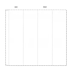 Niestandardowa papierowa opaska