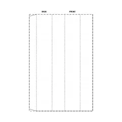 Niestandardowa papierowa opaska