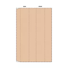 Niestandardowa papierowa opaska kraft