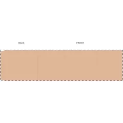 Niestandardowa papierowa opaska kraft