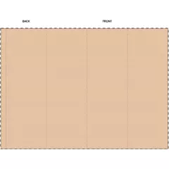 Niestandardowa papierowa opaska kraft