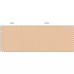 Niestandardowa papierowa opaska kraft