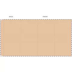 Niestandardowa papierowa opaska kraft