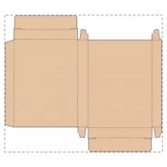 Niestandardowe pudełko kartonowe kraft