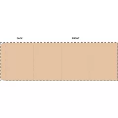 Niestandardowa papierowa opaska kraft