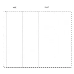 Niestandardowa papierowa opaska