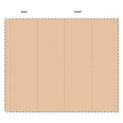 Niestandardowa papierowa opaska kraft