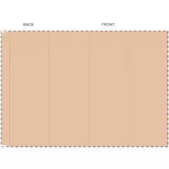 Niestandardowa papierowa opaska kraft