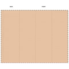 Niestandardowa papierowa opaska kraft