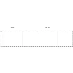 Niestandardowa papierowa opaska