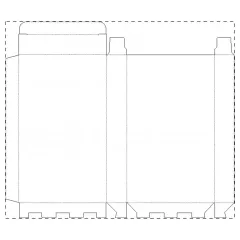 Niestandardowe pudełko z tektury falistej