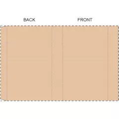 Niestandardowa papierowa opaska kraft