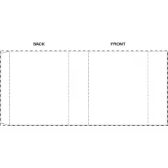 Niestandardowa papierowa opaska