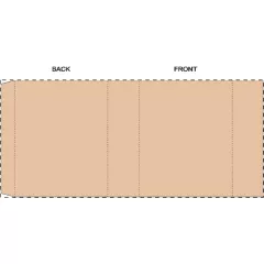 Niestandardowa papierowa opaska kraft