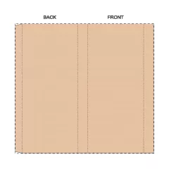 Niestandardowa papierowa opaska kraft