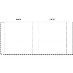 Niestandardowa papierowa opaska