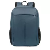 Plecak na laptopa 15" z poliestru 360D STOCKHOLM BAG Niebieski