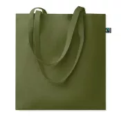 Torba bawełniana Fairtrade 180 g/m² OSOLE+ COLOUR Ciemnozielony
