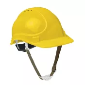 Kask ochronny z ABS EN397 HELM Zólty