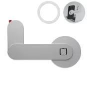 Magnetyczny uchwyt na telefon z aluminium SCREENTACH Srebrny