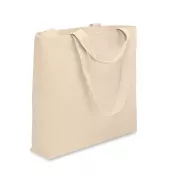Torba plażowa z recyklingu 320 g/m² MALDI BEACH Bezowy
