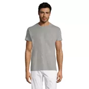 Koszulka unisex 150 g/m² Sol's TITAN Szary Melanż