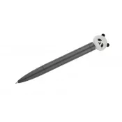 szary - Długopis ze spinerem SKIPPI - Jabłko