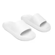Klapki basenowe unisex z EVA rozmiar 42–43 EVASLIDE Bialy