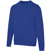 Niebieski - Jasper organiczna bluza unisex z recyklingu o gramaturze 280 g/m² z okrągłym dekoltem i certyfikatem OCS
