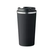 Kubek termiczny ze stali z recyklingu 510 ml BRACE + Czarny