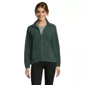 Polar damski rozpinany 300 g/m² Sol's NORTH WOMEN Zielony