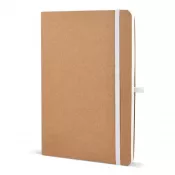 biały - Zeszyt w miękkiej okładce Kraft Paper A5