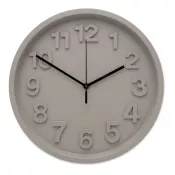 Zegar ścienny z cichym mechanizmem 30 cm MURO Szary