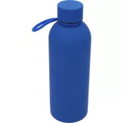 niebieski - Butelka stalowa soft touch OSTRAVA 750 ml